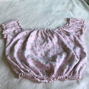 BRANDY MELVILLE FLORAL SHIRT